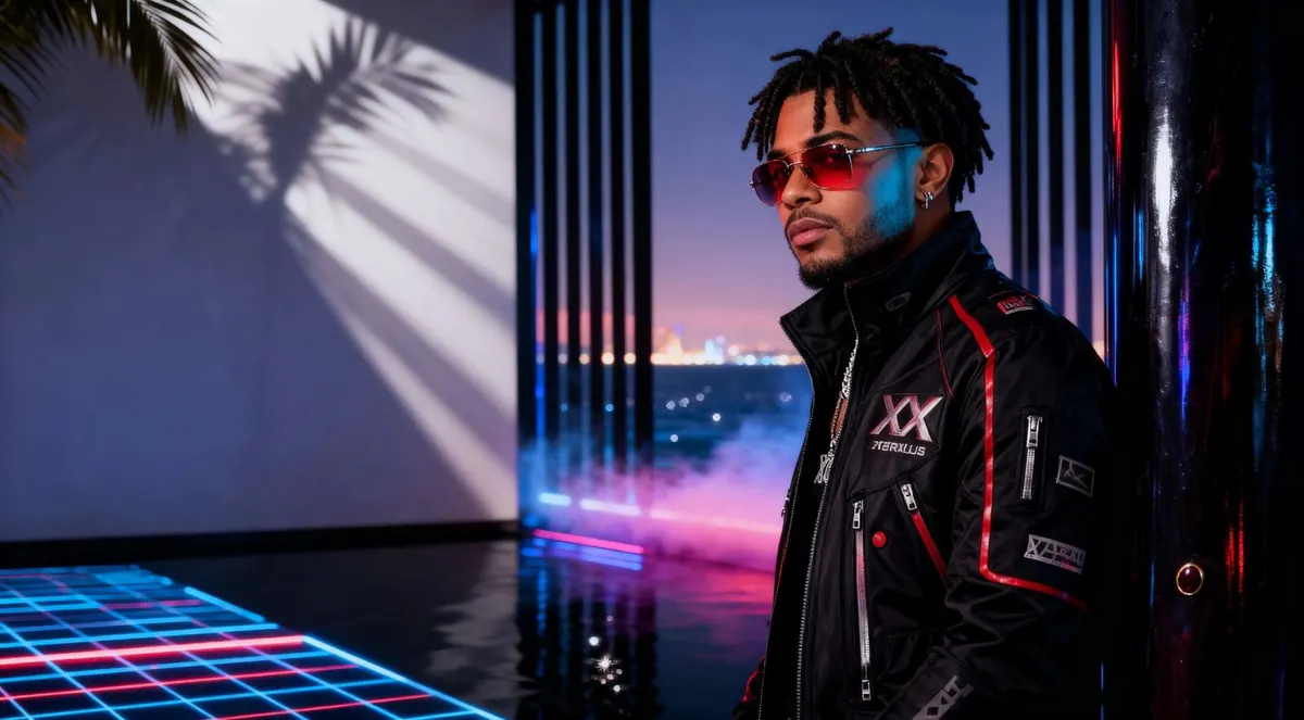 XERXUS visual — Hotel night
