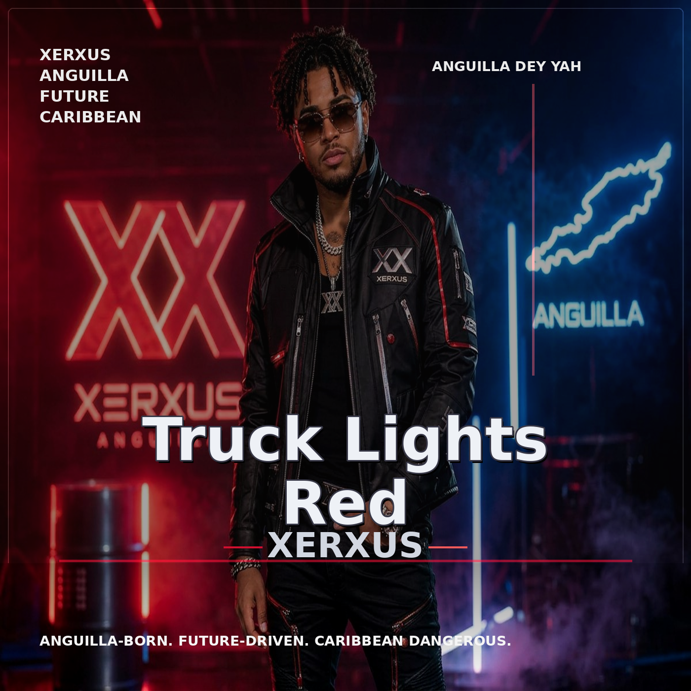 Truck Lights Red artwork